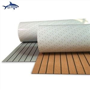 EVA Ua Npuas Ncauj Faux Teak Nkoj Decking